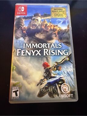 Nintendo Switch Immortals Fenyx Rising - Blue, Red, Gold Cover